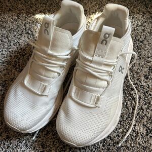 On Running Classic White Athletic Shoes